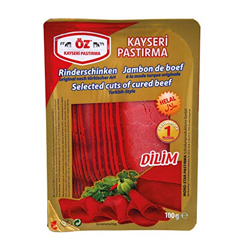 2 x 100g Öz-Kayseri - Pastirma -Rinderschinken nach türkischer Art 2 x 100g Öz-Kayseri - Pastirma -Rinderschinken nach türkischer Art von Öz