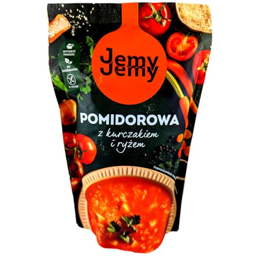 Jemy Jemy Pomidorowa Tomatensuppe mit Hühnerfleisch 6er Pack (6 x 450g) von OFMARKT