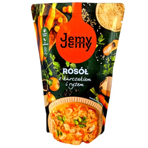 Jemy Jemy Rosol Brühe mit Hühnerfleisch und Rostbraten 6er Pack (6 x 450g) von OFMARKT