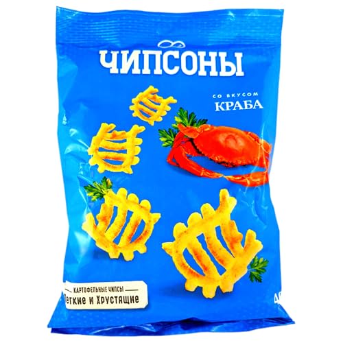 Knabbergebäck Chipson mit Krabben - Geschmack 40g von OFMARKT
