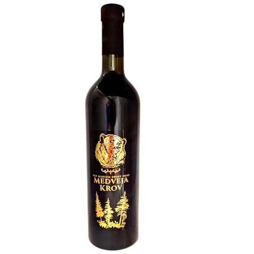 Rotwein Medveja Krov lieblich 0,75L 12,5% vol. von OFMARKT