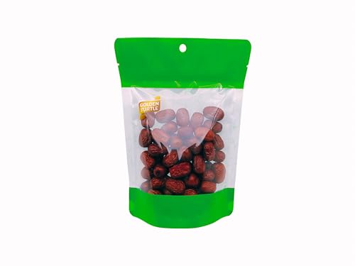 GOLDEN TURTLE Getrocknete Jujuben - Süße & Saftige Früchte - OG ASIA - 150g Beutel von OG ASIA