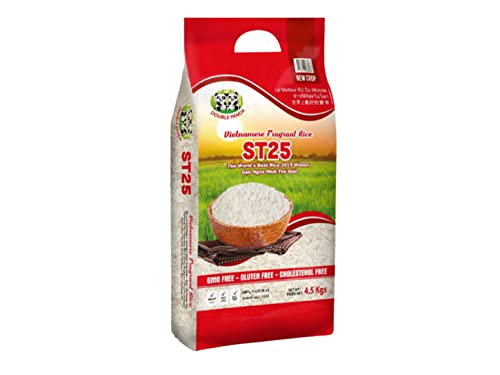 Langkorn Reis ST25 - Beste Reis der Welt Gewinner - 100% Naturprodukt aus Vietnam - OG ASIA - 4.5 kg von OG ASIA