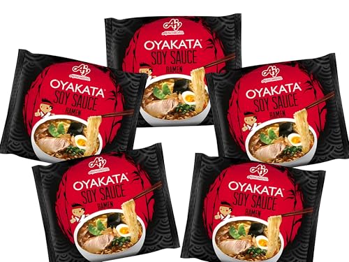 OYAKATA Sojasauce Ramen 5er Pack - Japanisches Instant-Ramen mit Shoyu (Sojasauce) - OG ASIA - 5 x 83g von OG ASIA