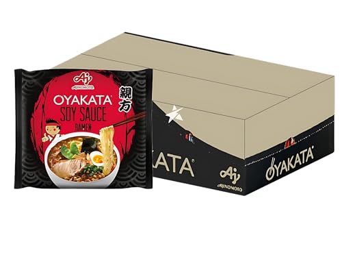 OYAKATA Sojasaucen Ramen 22er Pack - Japanische Instant-Ramen mit Shoyu (Sojasauce) - OG ASIA - 1 Karton von OG ASIA