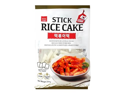 Wang Koreanische Reiskuchen Stäbchen Tteokbokki - Natürlich Vegan Glutenfrei Reis Pur - OG ASIA - 600g Wang Koreanische Reiskuchen Stäbchen Tteokbokki - Natürlich Vegan Glutenfrei Reis Pur - OG ASIA - 600g von OG ASIA