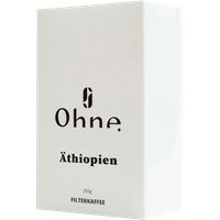 OHNE Äthiopien Filter 1000g / Espressokocher/Mokkakanne von OHNE