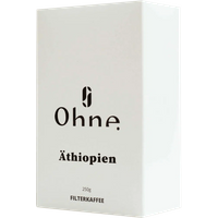 OHNE Äthiopien Filter 1000g / French Press/Karlsbader von OHNE