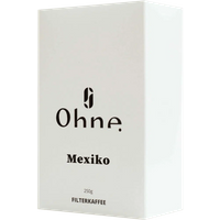 OHNE Mexiko Filter 1000g / Ganze Bohne OHNE Mexiko Filter 1000g / Ganze Bohne von OHNE