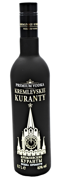 Kremlevskie Kuranty Black - Premium Vodka 0,7 liter 40% vol. von OIL Osteuropa Innovations-Logistik GmbH