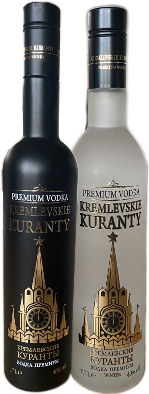 Premium Vodka- SET, Kremlevskie Kuranty Black und Kremlevskie Kuran... von OIL Osteuropa Innovations-Logistik GmbH