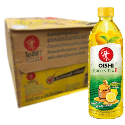 OISHI - Grüner Tee Honig Zitrone - Multipack (24 X 500 ML) von Oishi