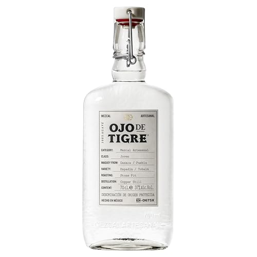 Ojo de Tigre Mezcal Artesanal Joven 100% Agave 37% Vol. 0,7l Ojo de Tigre Mezcal Artesanal Joven 100% Agave 37% Vol. 0,7l von OJO DE TIGRE