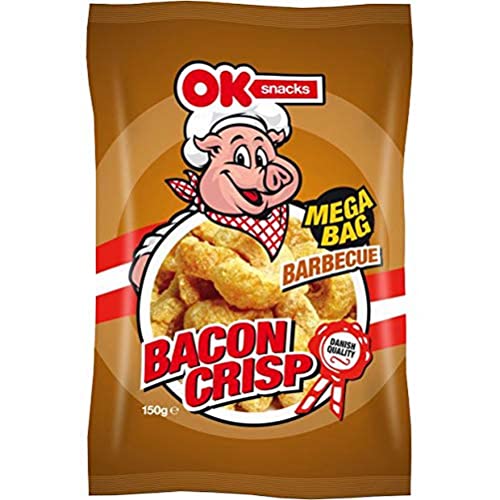 OK SNACKS - Bacon Crisp BBQ, (1 X 150 GR) von OK Snacks