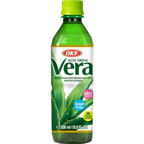 OKF - Aloe Vera Getränk (Zuckerfrei) - Multipack (20 X 500 ML) von OKF
