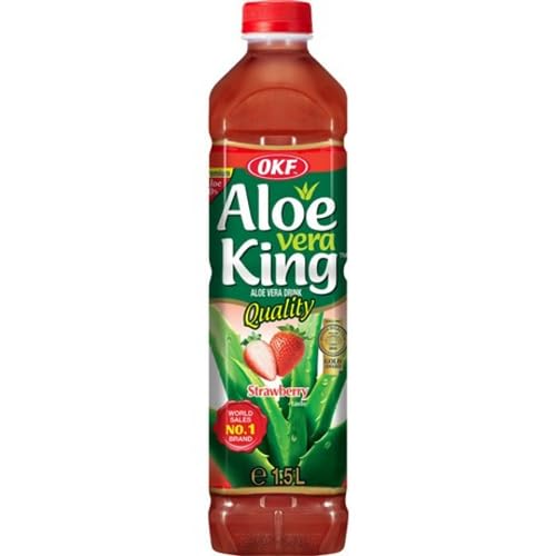 OKF - Aloe Vera Getränk Erdbeere - Multipack 12 X 1.5 Litre von OKF