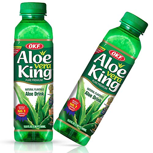 OKF Aloe Vera King Drink, Original, 500 ml, 12 Stück von OKF