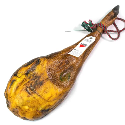 (5,5-6 kg) Iberico Cebo Schinkenschulter 50% Iberische Rasse - Handgefertigter Iberico Schinken - Iberische Würste und Geschenke aus Eichelmast von OLALLA