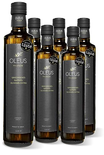 Premium Olivenöl Oleus aus Griechenland (6x 500ml) von OLEUS PREMIUM