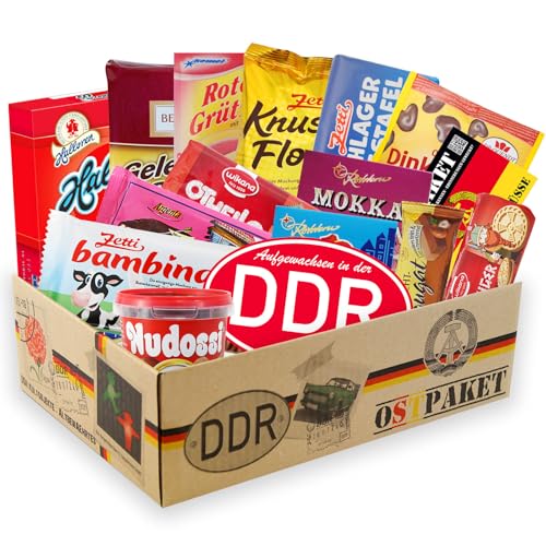 Ostpaket Schokobox XL Beste Freundin - inklusive DDR Aufkleber Aufgewachsen in der DDR Ostpaket Schokobox XL Beste Freundin - inklusive DDR Aufkleber Aufgewachsen in der DDR von OLShop AG