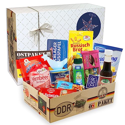 Ostprodukte Geschenkpaket Weihnachten Geschenkkorb, beliebte DDR Produkte von OLShop AG