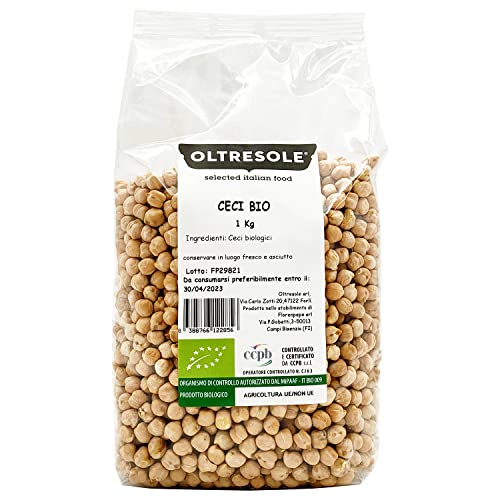 Oltresole - This organic 1 kg - Controlled organic dried vegetables, naturally gluten-free, ideal for preparing soups, salads, velvety, and other healthy recipes, family size von OLTRESOLE