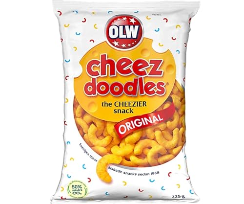 OLW Cheez Doodles - 160g Tüte OLW Cheez Doodles - 160g Tüte von OLW