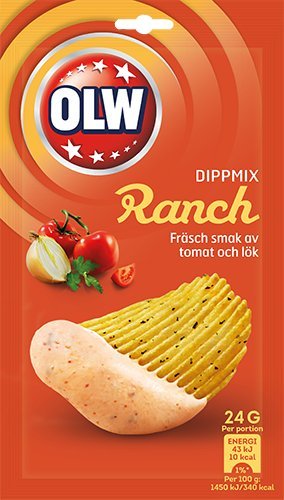 OLW Dipmix Ranch - frischer Geschmack von Tomaten und Zwiebeln, 24g OLW Dipmix Ranch - frischer Geschmack von Tomaten und Zwiebeln, 24g von OLW