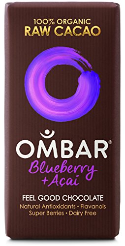 Ombar Acai und Blueberry Riegel 35 g von OMBAR
