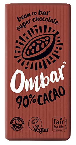 Ombar Raw Chocolate | 90% Raw Chocolate | 4 x 35g von OMBAR