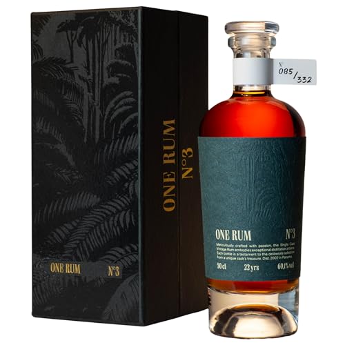 ONE RUM No. 3: Panama | 22 Jahre gereift | Column Still | Exklusiv limitiert auf 332 Flaschen | 60,1%-vol ONE RUM No. 3: Panama | 22 Jahre gereift | Column Still | Exklusiv limitiert auf 332 Flaschen | 60,1%-vol von ONE RUM