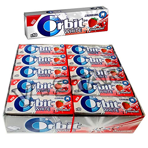 ORBIT WHITE STRAWBERRY (30 X 10) von Orbit