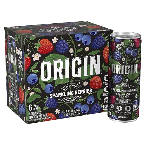 ORIGIN Sprudelwasser, Quellwasser mit Beerengeschmack, 300 ml, Aluminiumdosen, 12 Stück, transparent ORIGIN Sprudelwasser, Quellwasser mit Beerengeschmack, 300 ml, Aluminiumdosen, 12 Stück, transparent von ORIGIN