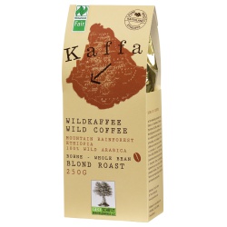 Wildkaffee Kaffa, mild, ganze Bohne von ORIGINAL FOOD