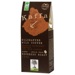 Wildkaffee Kaffa Espresso, ganze Bohne von ORIGINAL FOOD