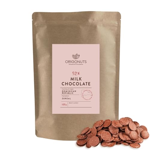 ORIGONUTS Backfeste Schokodrops Vollmilch 500 g Schokotropfen 52% Kakao Schokolade Drops zum Schmelzen Schokolade zum Backen Schmelzschokolade Schokolinsen für Schokobrunnen Fondue Dubai Schokolade ORIGONUTS Backfeste Schokodrops Vollmilch 500 g Schokotropfen 52% Kakao Schokolade Drops zum Schmelzen Schokolade zum Backen Schmelzschokolade Schokolinsen für Schokobrunnen Fondue Dubai Schokolade von ORIGONUTS Patisserie & Chocolaterie