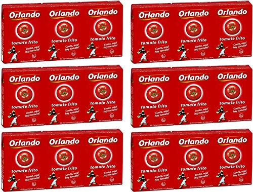Orlando Tomate Frito Gebratene Tomaten 210 gr. - [Packung mit 18] von ORLANDO
