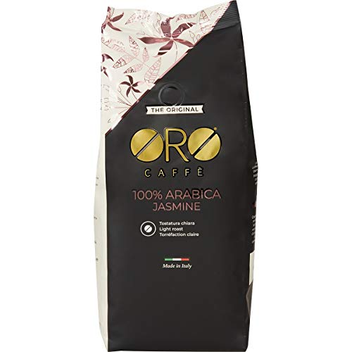ORO Caffè geröstete Kaffeebohnen 100 % Arabica - JASMINE 1 x 500 g Packung von ORO CAFFE
