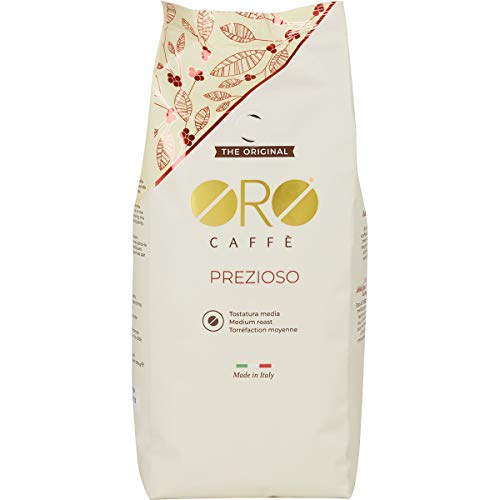 ORO Caffè geröstete Kaffeebohnen - PREZIOSO - 1 x 500 g Packung von ORO CAFFE
