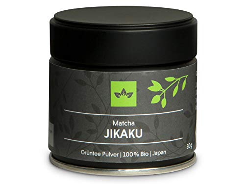 Bio Matcha Tee Jikaku Super Premium, Ceremonial Grade Matcha Pulver Organic aus Japan - 30g - vakuumierte Verpackung Bio Matcha Tee Jikaku Super Premium, Ceremonial Grade Matcha Pulver Organic aus Japan - 30g - vakuumierte Verpackung von ORYOKI