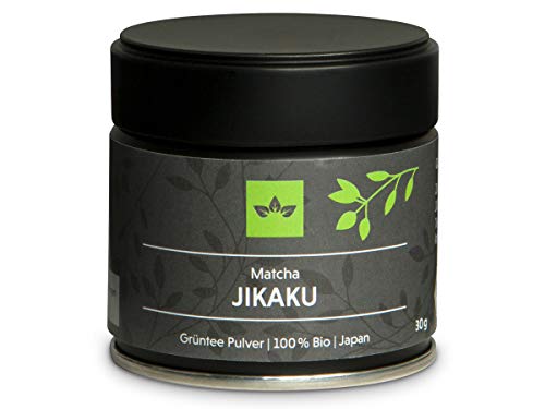 Bio Matcha Tee Jikaku Super Premium, Ceremonial Grade Matcha Pulver Organic aus Japan - 30g - vakuumierte Verpackung von ORYOKI