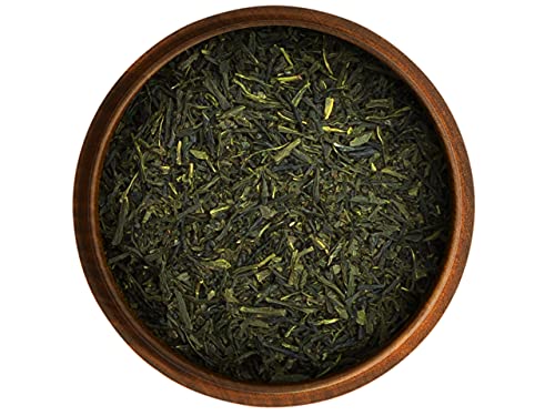 Japanischer Grüner Tee Sencha Mizuki, BIO-zertifiziert, Super-Premium, beschattet. 100 g, lose, nicht aromatisiert. Präfektur Fukuoka, Insel Kyūshū, Süden. Mit kräftigem, klarem Aroma von ORYOKI