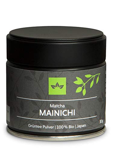 ORYOKI Bio-Matcha-Pulver-Tee Mainichi - Premium Grade. Aus Japan - 30 g, vakuumierter Verpackung. Ideal für Matcha Latte ORYOKI Bio-Matcha-Pulver-Tee Mainichi - Premium Grade. Aus Japan - 30 g, vakuumierter Verpackung. Ideal für Matcha Latte von ORYOKI