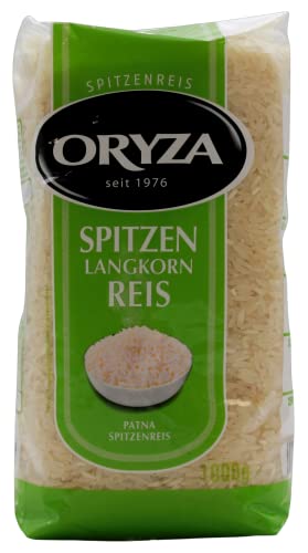 Oryza Spitzen Langkorn Reis, 10er Pack (10 x 1 kg) von Oryza