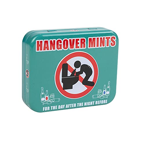 Hangover zuckerfreie Minzdose 30 g Minze pro Dose – 2 Stück – perfektes Geschenk für Erwachsene zum Geburtstag oder zu Weihnachten von OTLCREATIONS