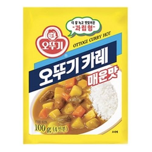 Ottogi Instant Currysauce HOT 100 g von OTTOGI
