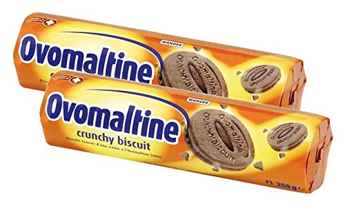 Ovomaltine Crunchy Biscuit, 2er Pack (2x250 g) von Ovomaltine