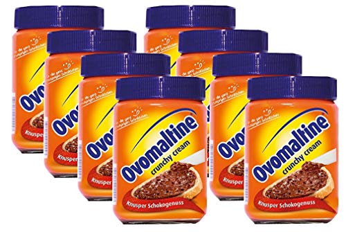 Ovomaltine Crunchy Cream Brotaufstrich, 8 Gläser von Ovomaltine