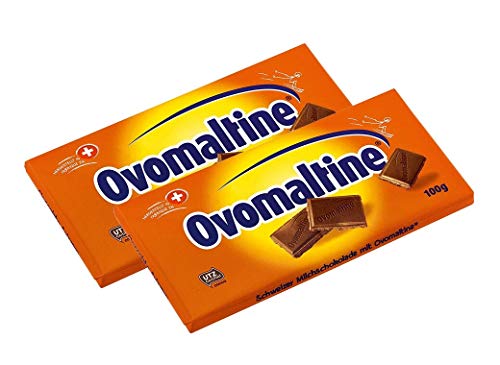 Ovomaltine Crunchy Schokolade, 2er Pack (2x100 g) von Ovomaltine