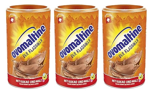 Ovomaltine Getränkepulver Dose, 3er Pack (3 x 500 g) von Ovomaltine